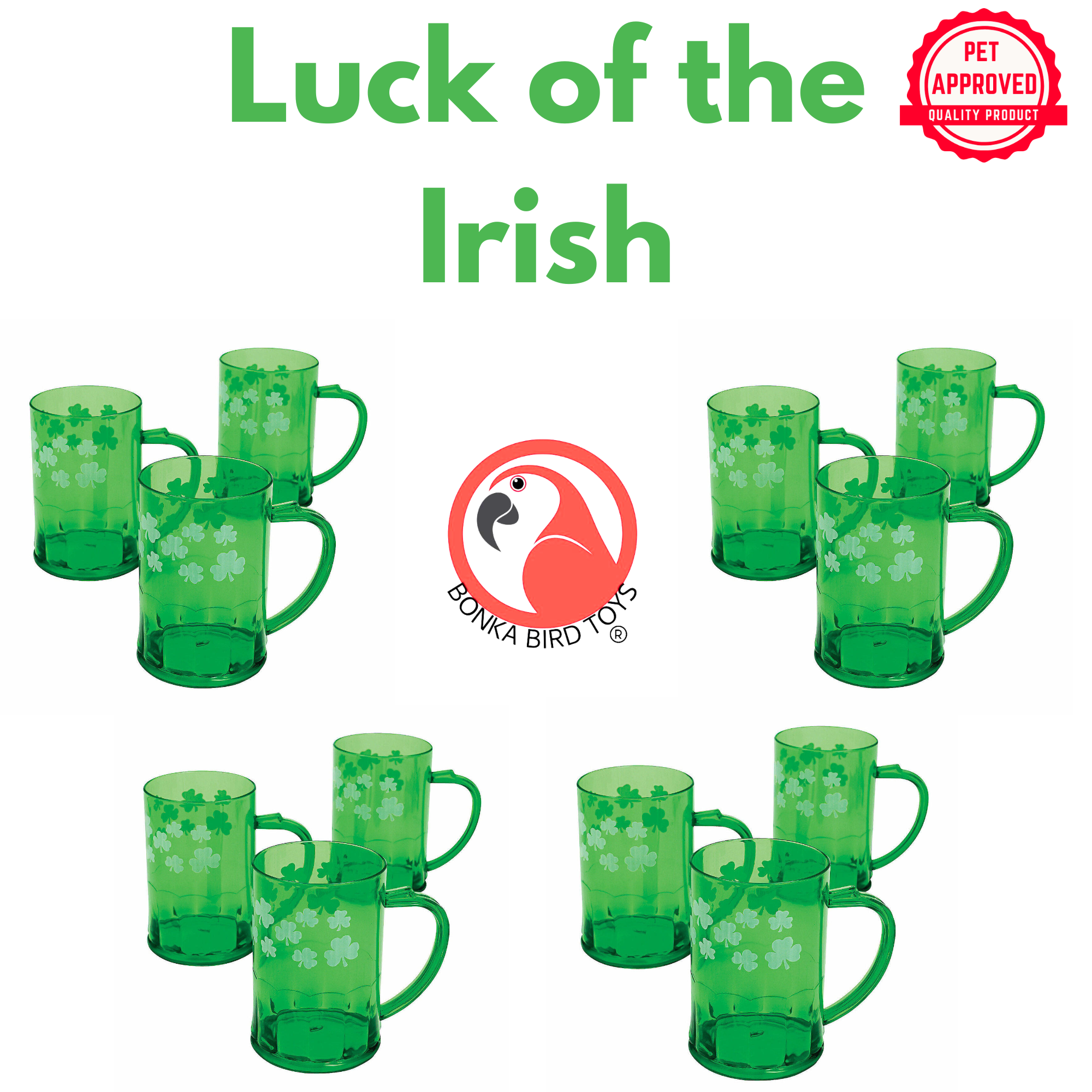 Lucky Mugs Foot Talon Craft Part Bird Toys