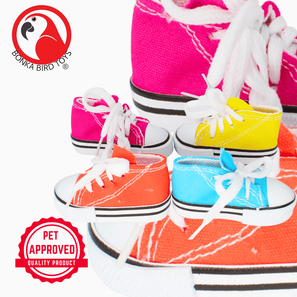 1216 Pack 6 Mini Sneaker Foot Toys