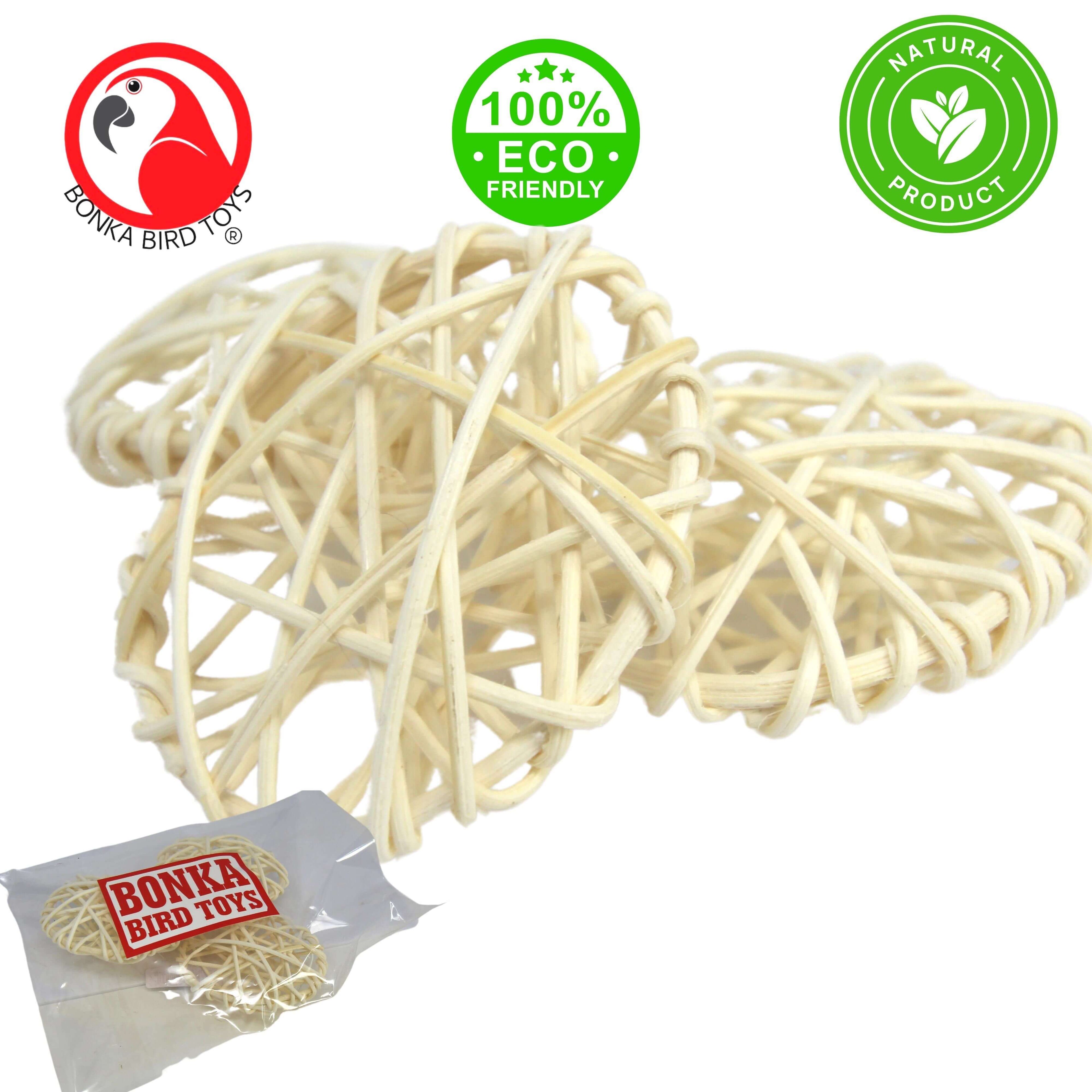 Pk3 Vine Rounds - Bonka Bird Toys