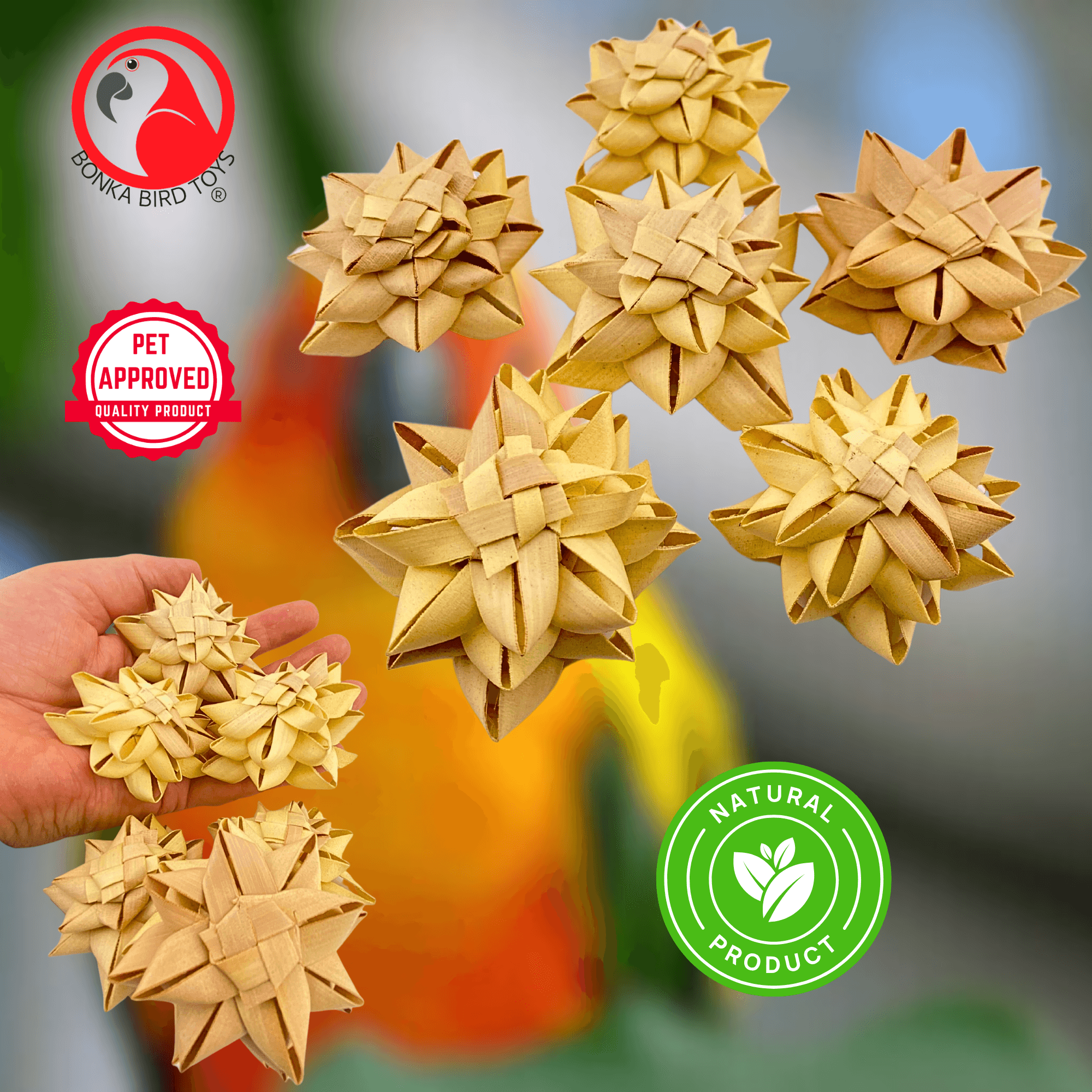 3821 Pk6 Medium Palm Flower