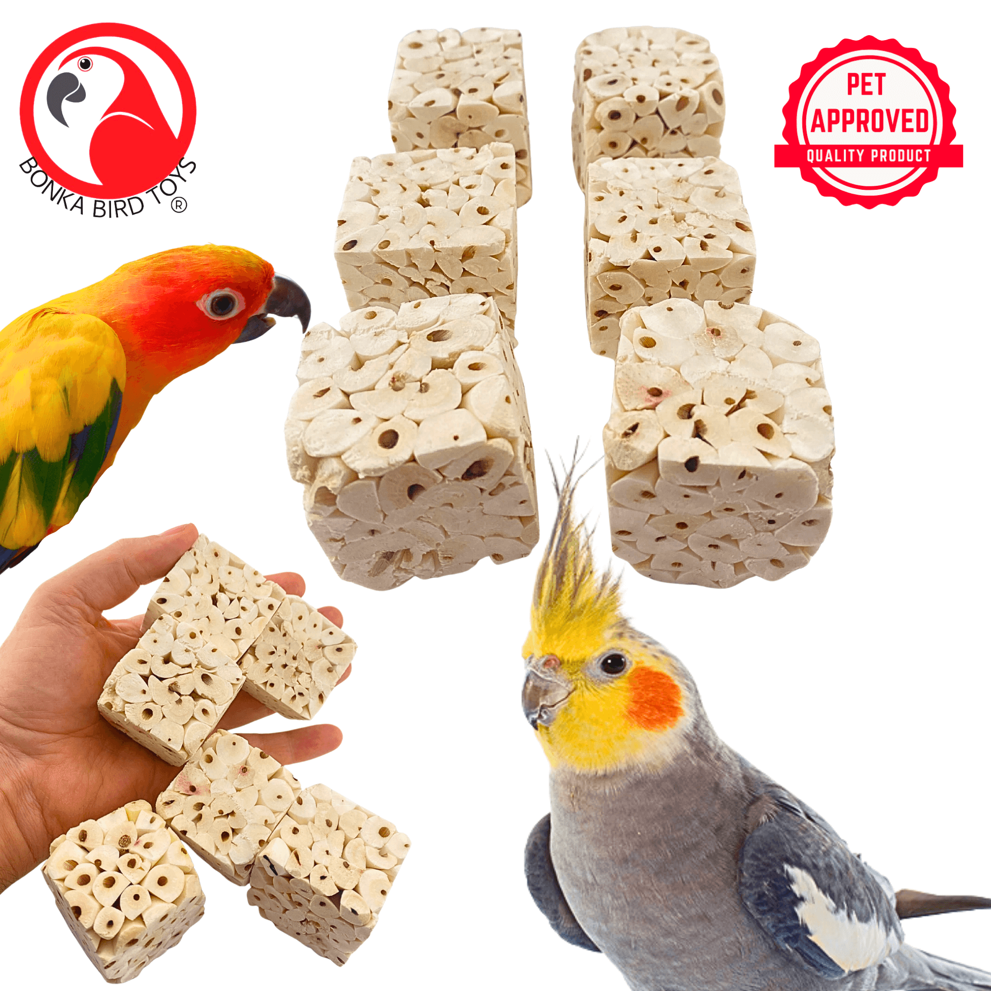 Small Sola Cubes - Bonka Bird Toys