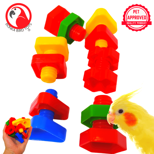 Colorful Nuts and Bolts Foot Talon DIY Parts