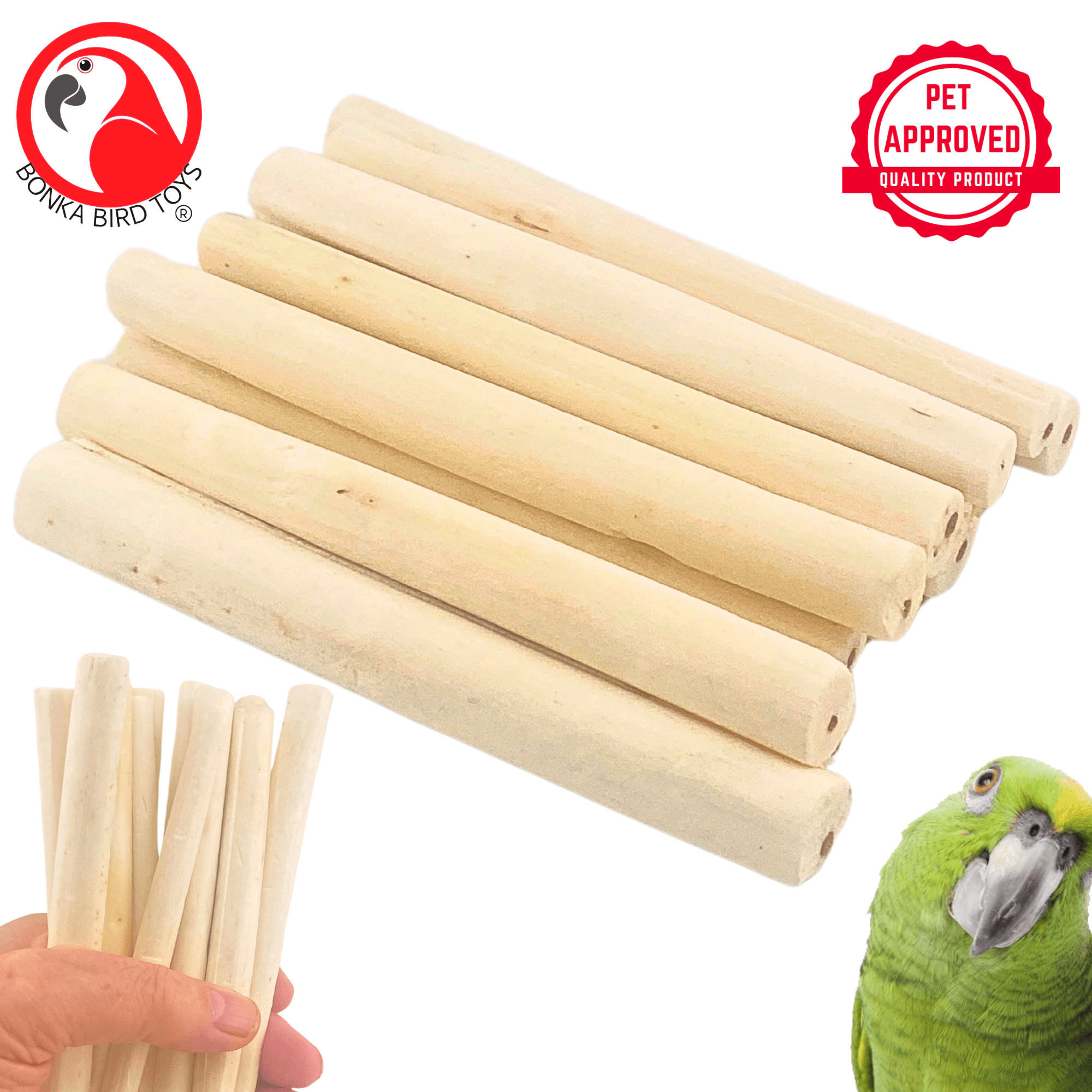 2637 Pk12 Thin Natural Sola Sticks