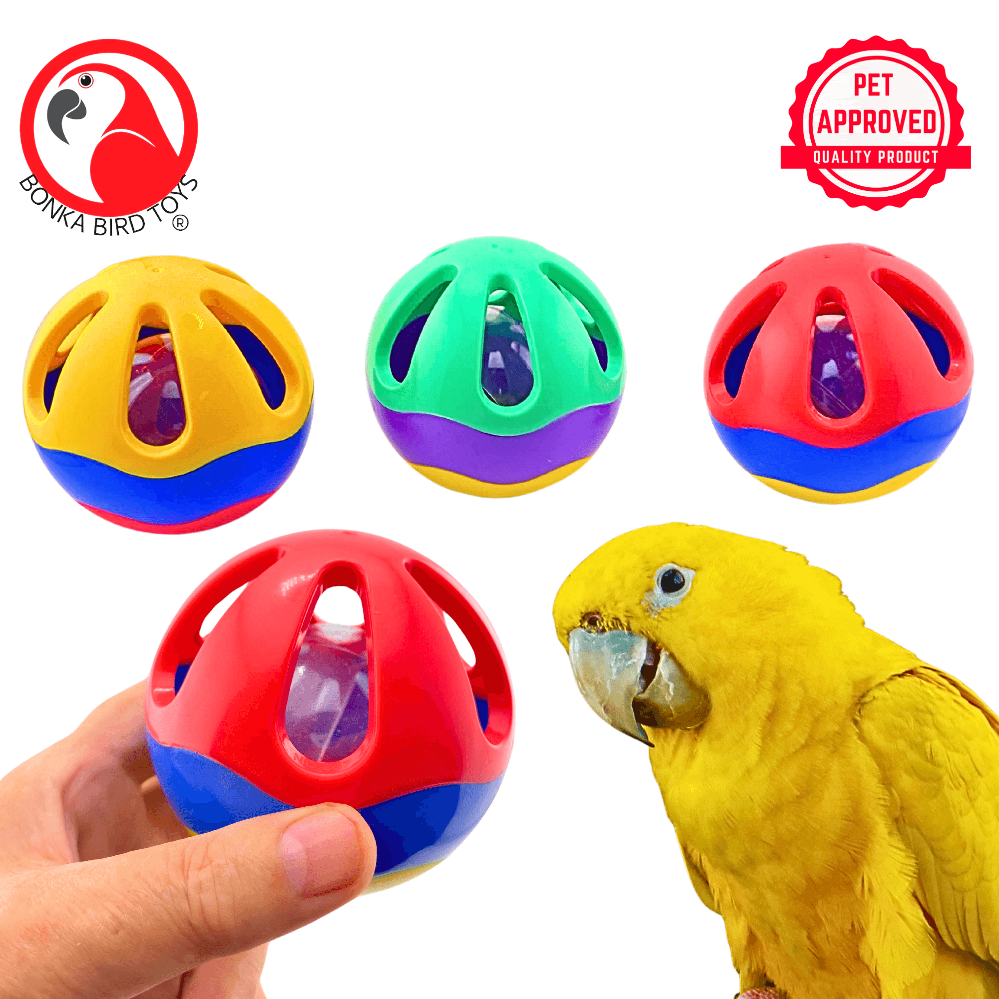 1187 Roll-A-Treat 4" Foraging Ball