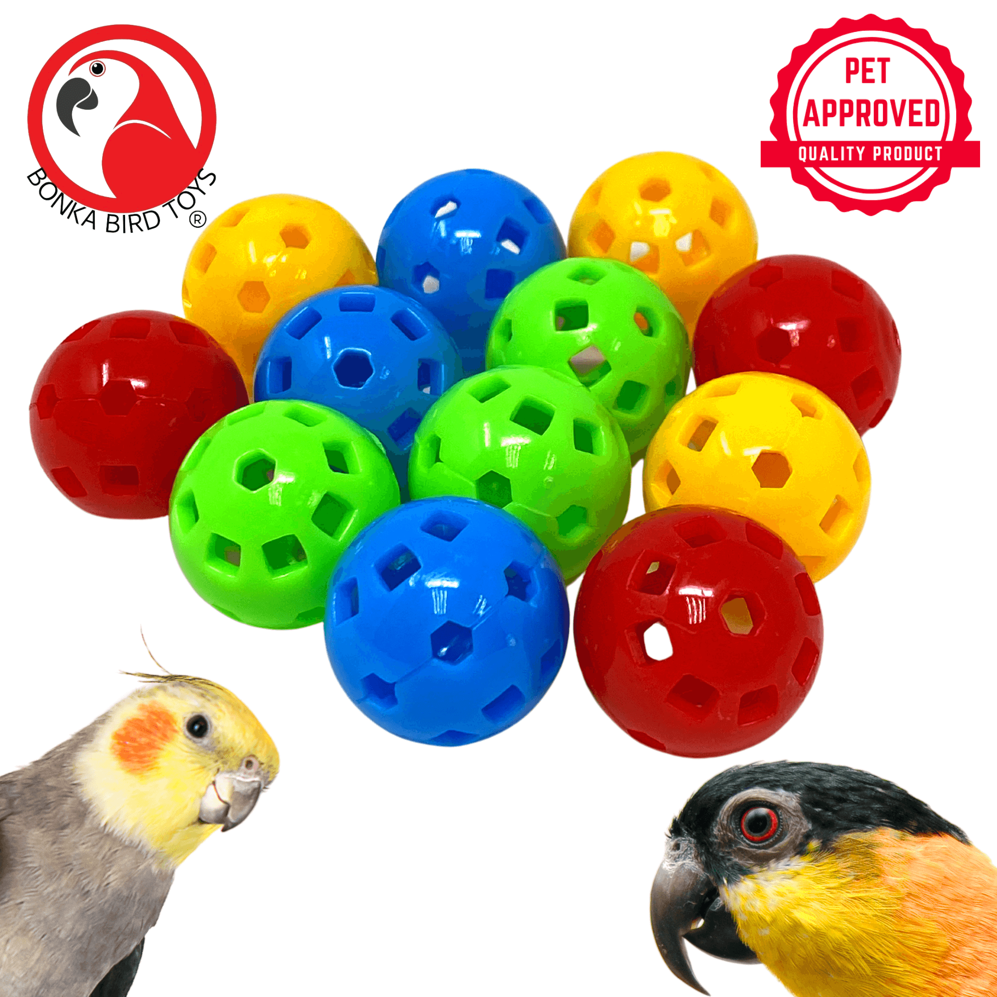 1492 PK12 Mini Hard Plastic Balls