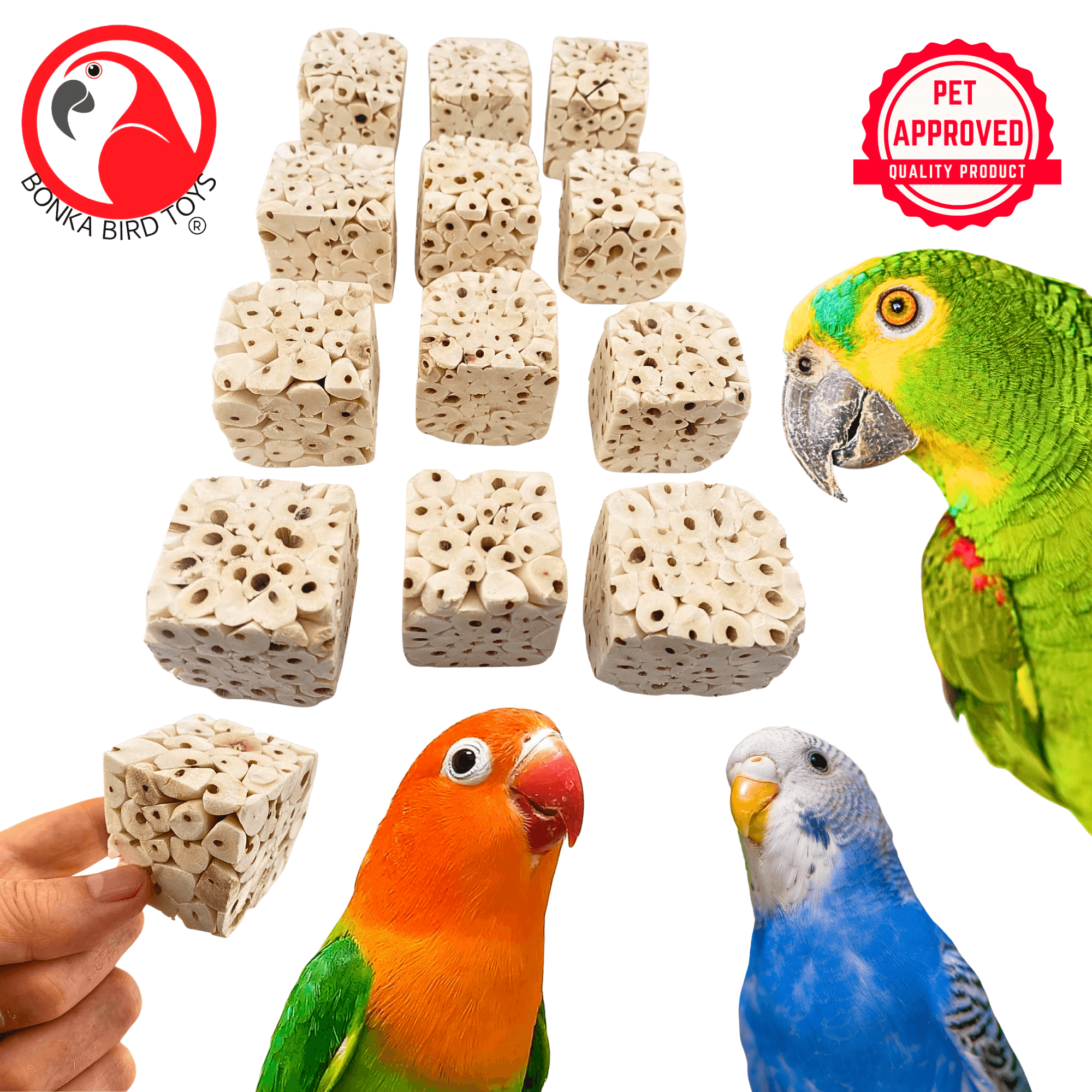Small Sola Cubes - Bonka Bird Toys
