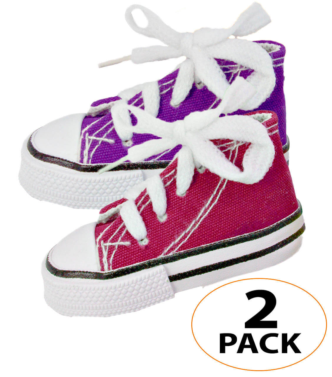 2-4-6-12-24 Mini Sneaker Shoe Foot Talon Toys - Bonka Bird Toys