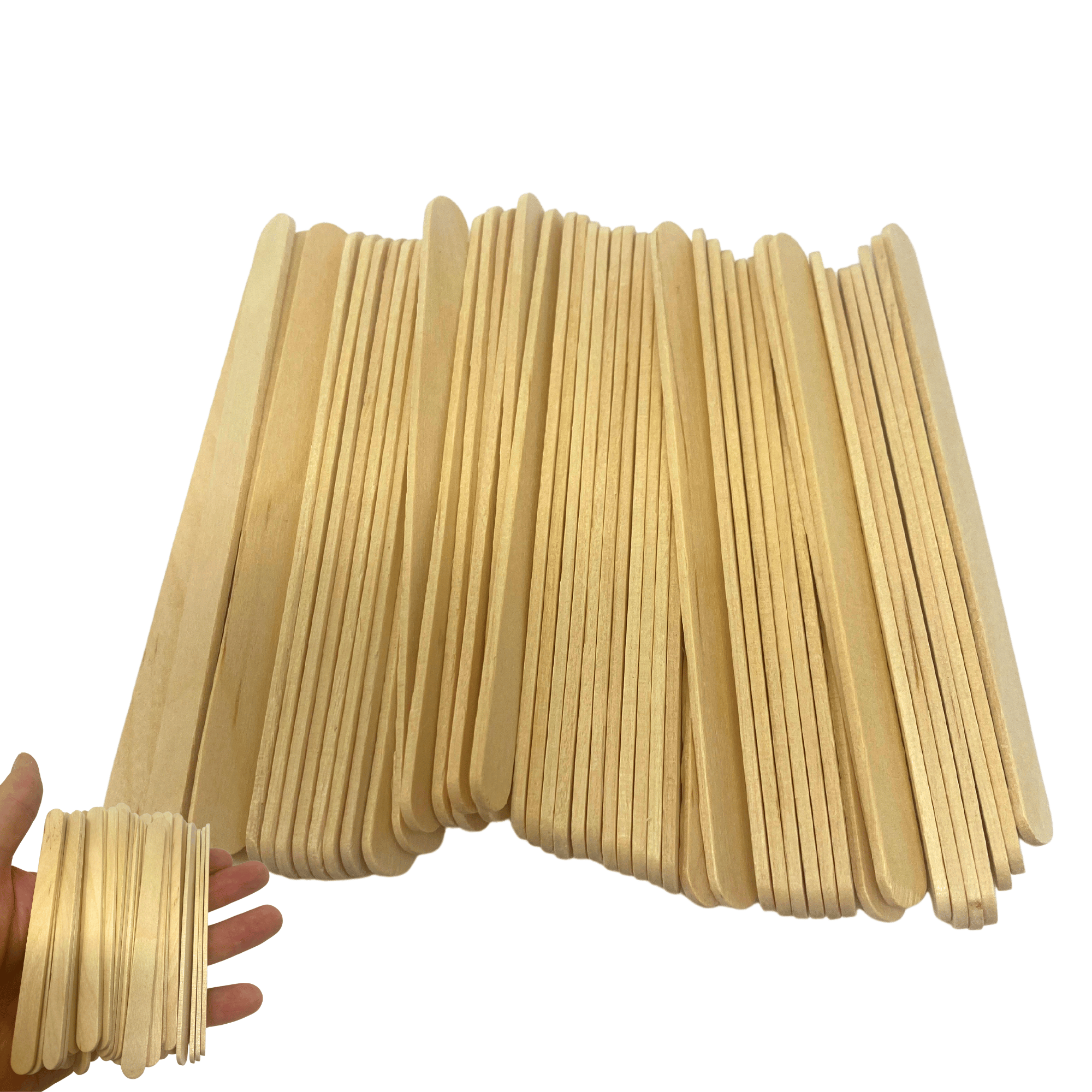 Pk100 Small Natural Wooden Chewy Sticks