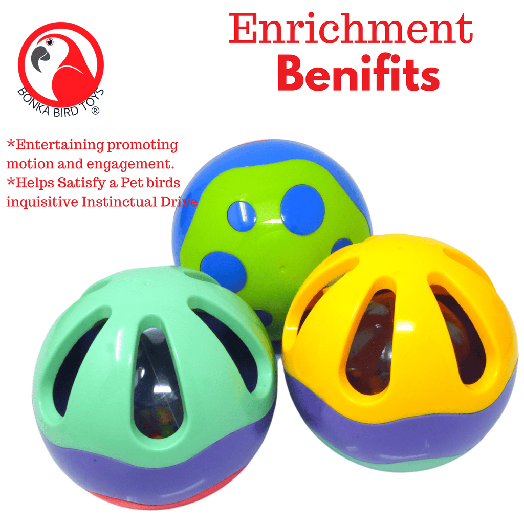 2986 PK3 Roll-A-Treat Foraging Ball 4"