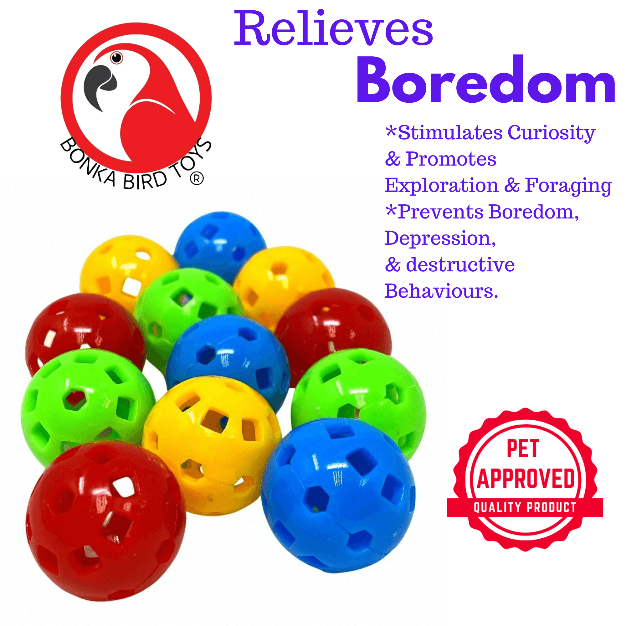 1492 PK12 Mini Hard Plastic Balls
