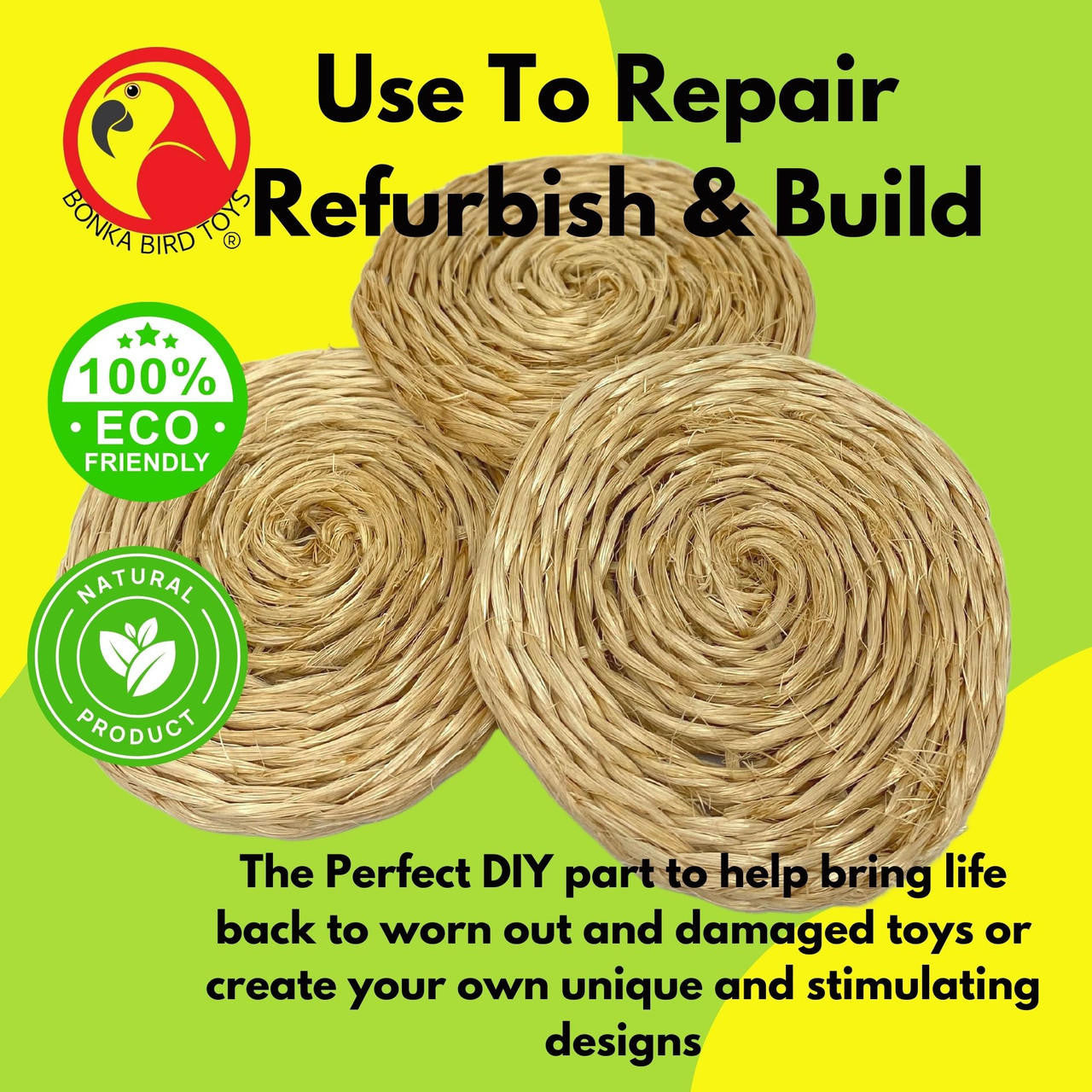 3603 Pk3 3-Inch Round Seagrass Mats