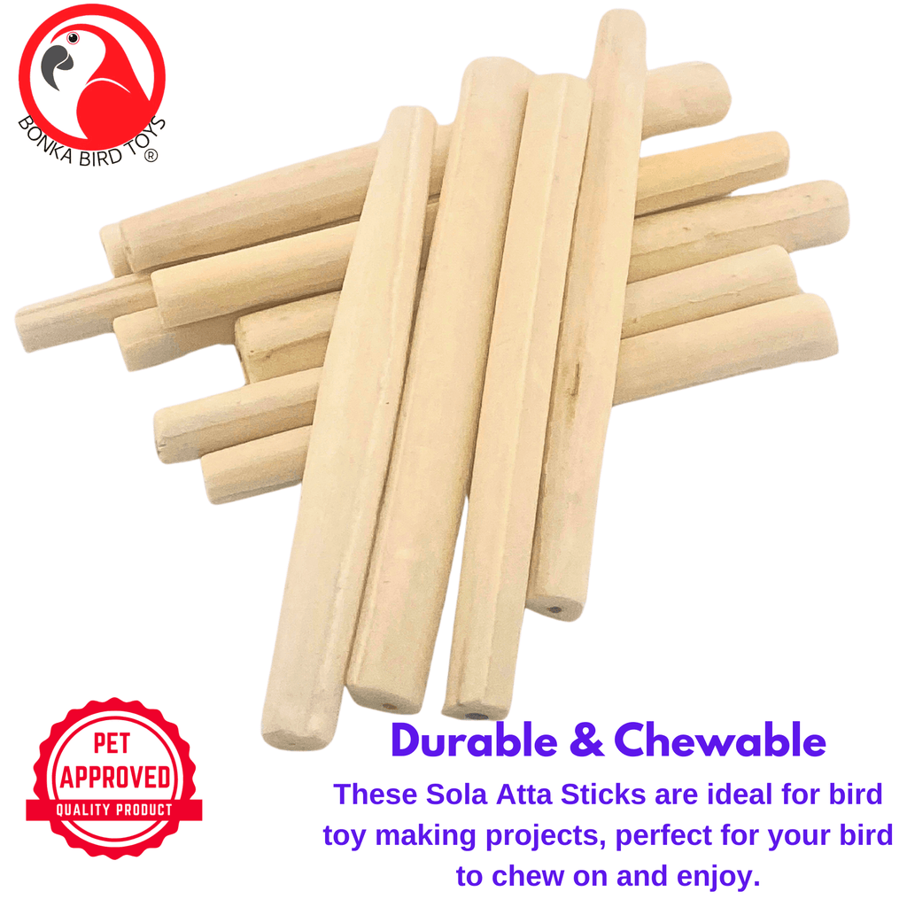 2637 Pk12 Thin Natural Sola Sticks