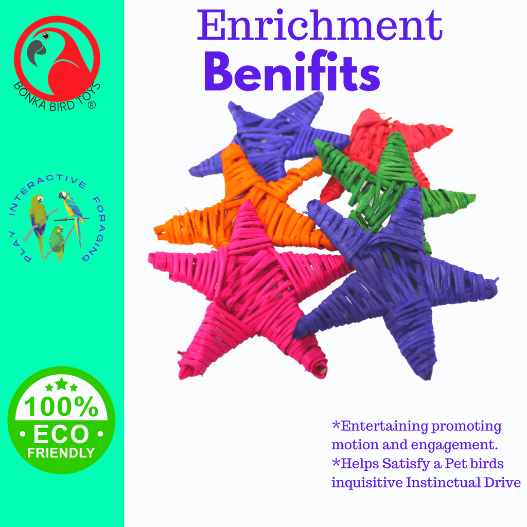 3324 Pk6 Medium Color Vine Star