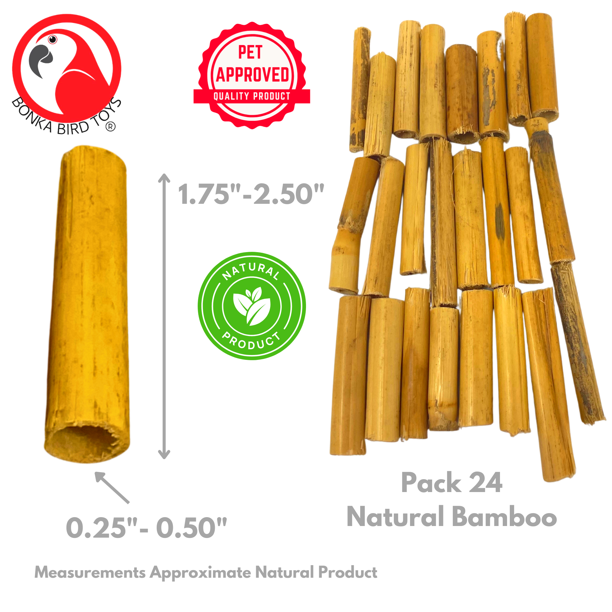 2941 Pk24 Bamboo Sticks