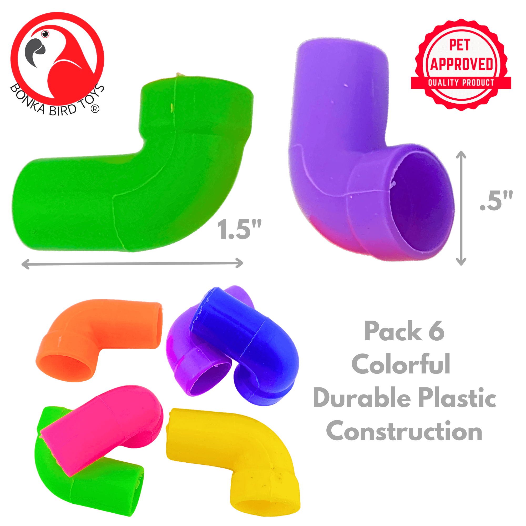 3807 Pk6 Plastic Pipe Elbow Tubes