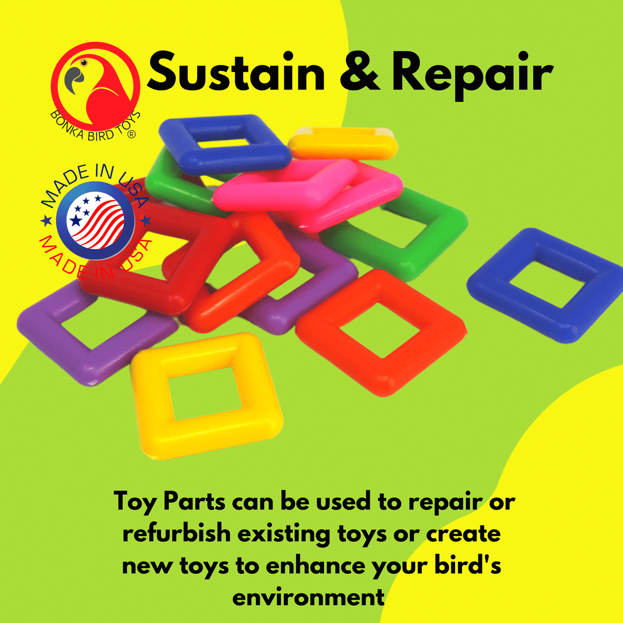 2288 Pk14 Plastic Squares