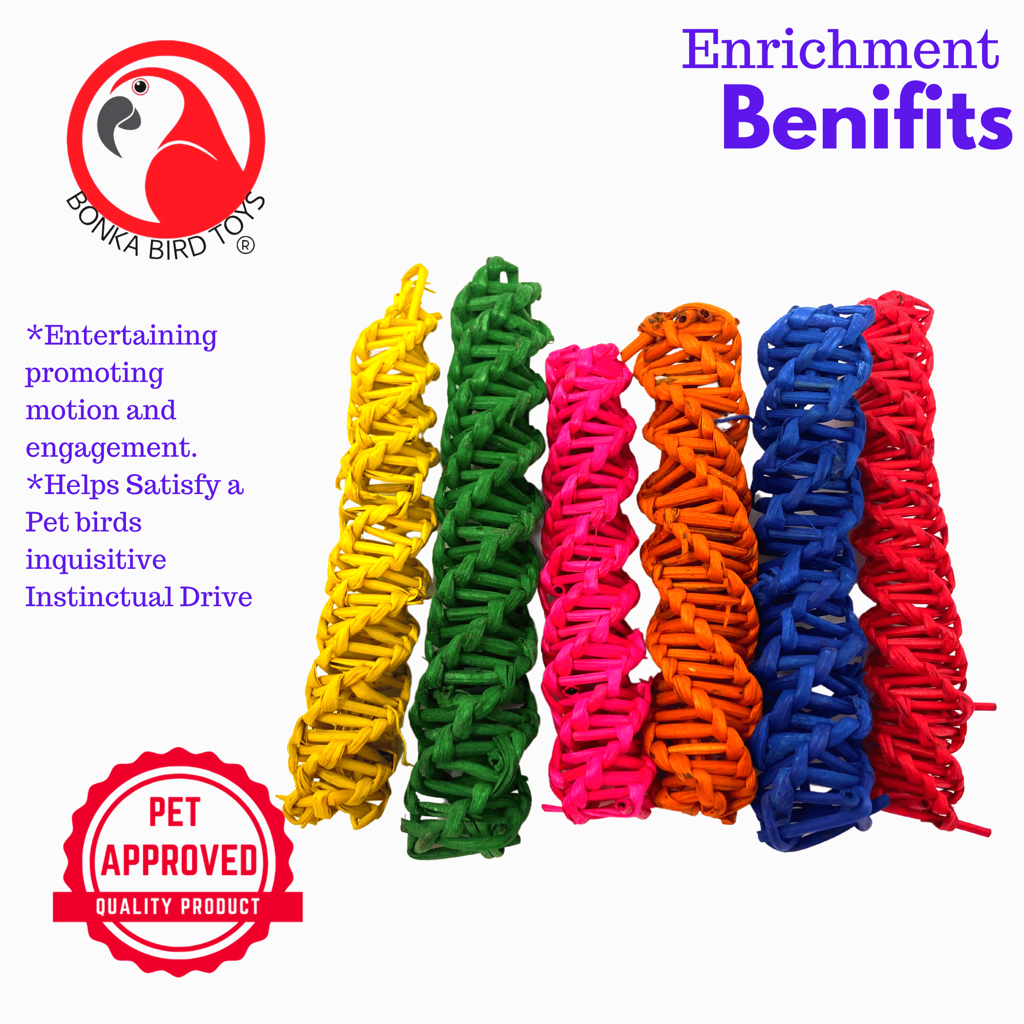 2516 Medium Colored Vine Ladders