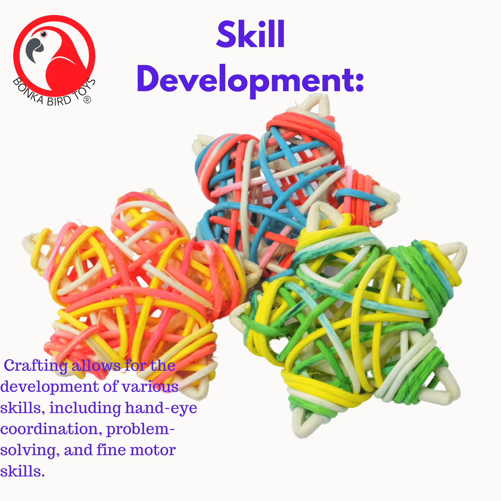 Assorted Mini Puff Vine Stars