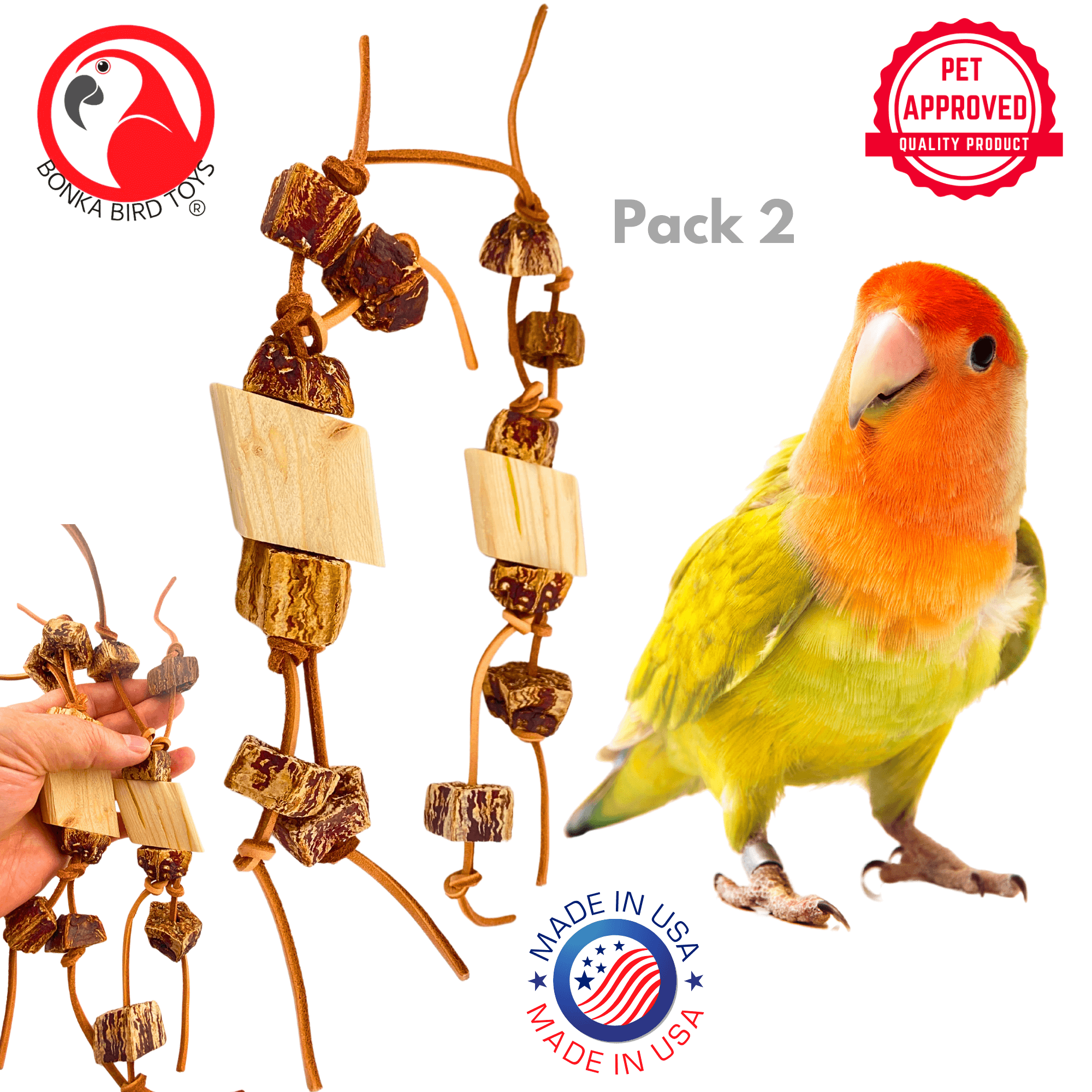 1128 Pk2 Natural Zig-Zag Nibbles
