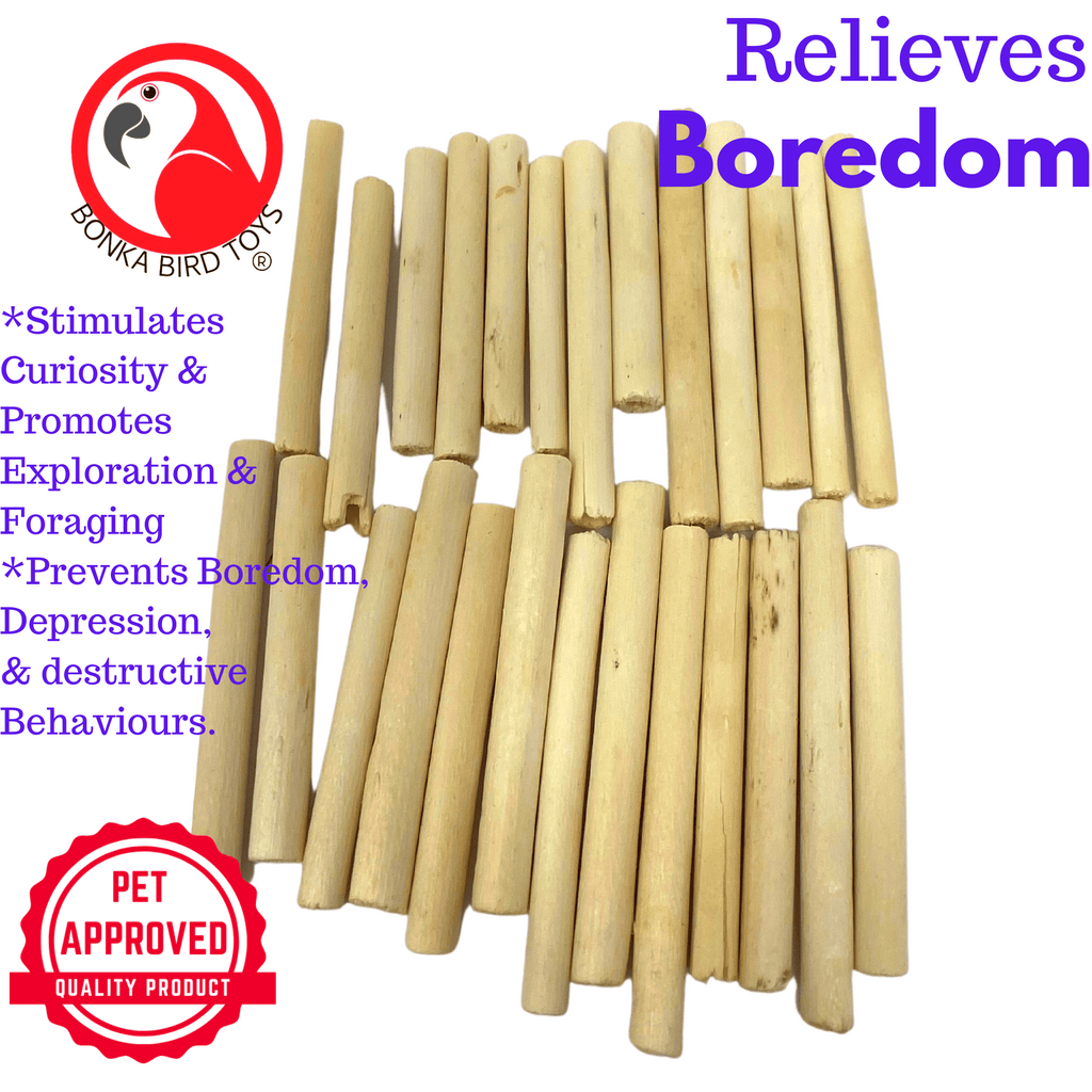 2943 PK24 2" Natural Jute Sticks