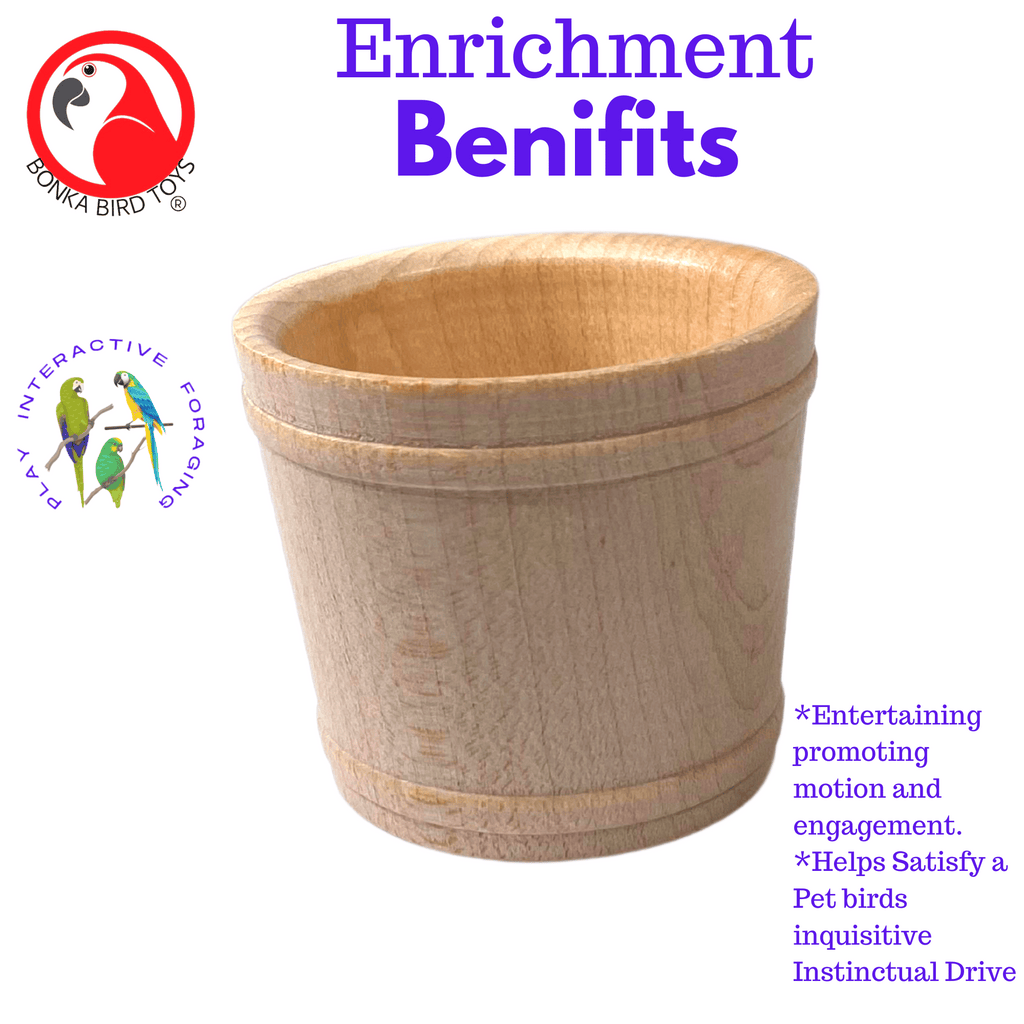 3895 Wooden Treat Bucket