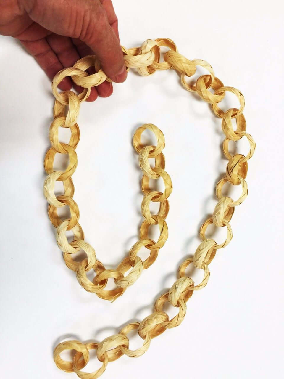 800 Bamboo 30-Inch Chain Foot Talon Craft Part Bird Toy