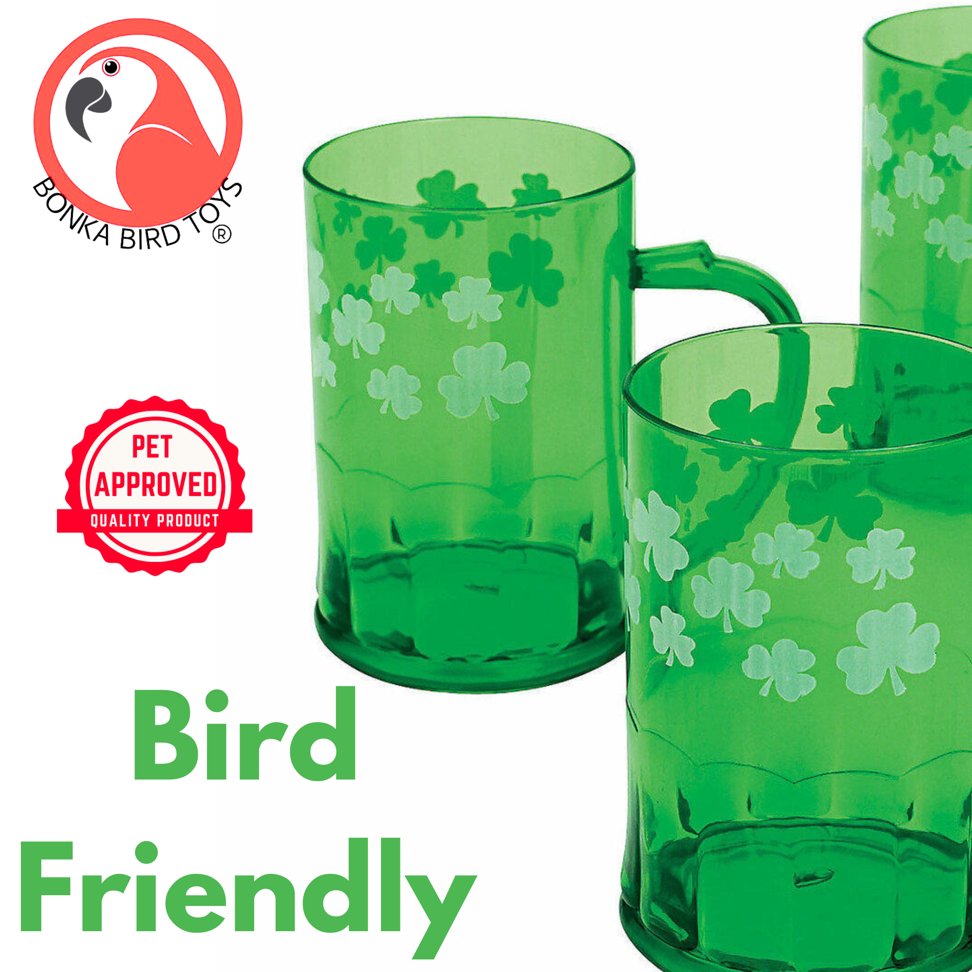 Lucky Mugs Foot Talon Craft Part Bird Toys