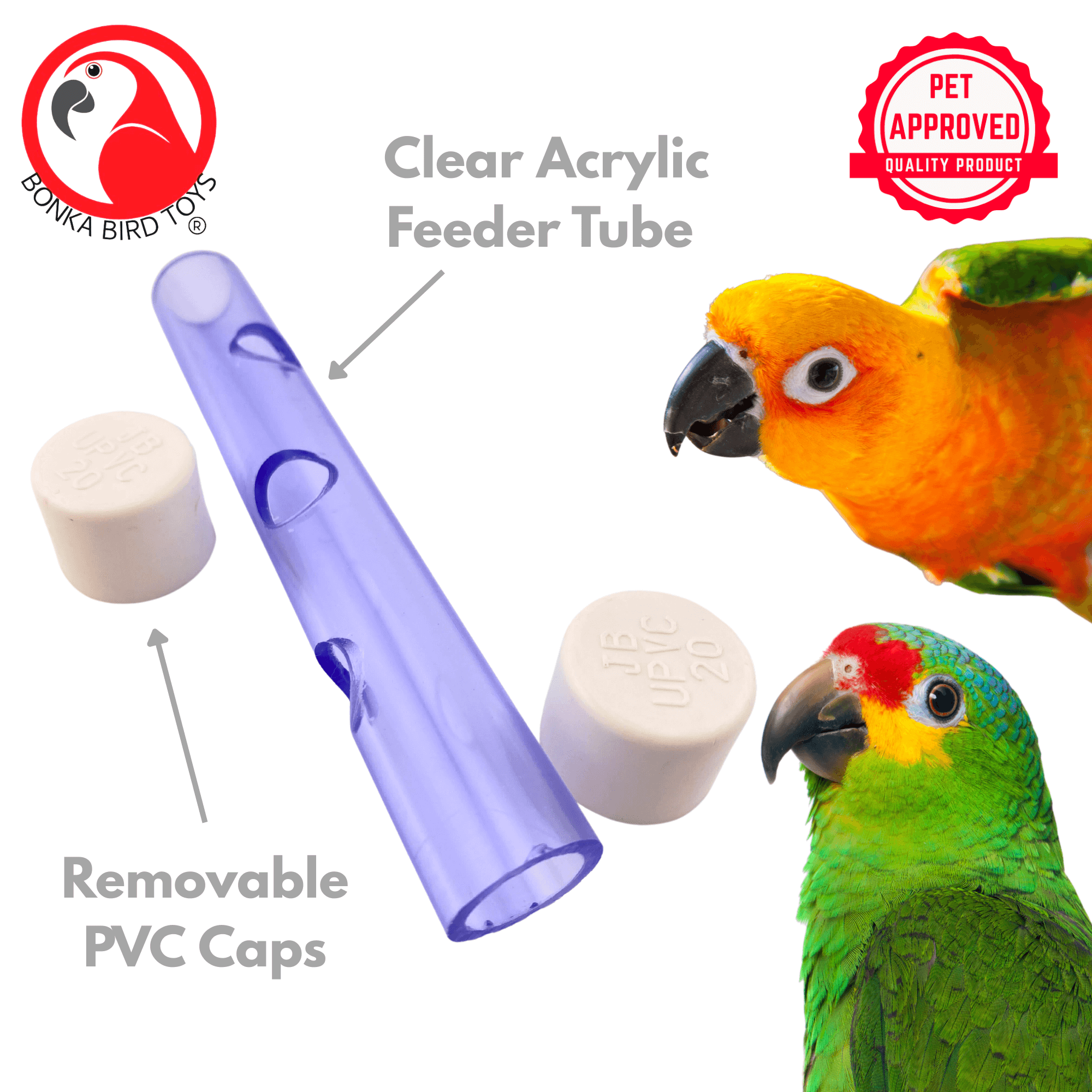 2673 Three Hole Foraging Tube