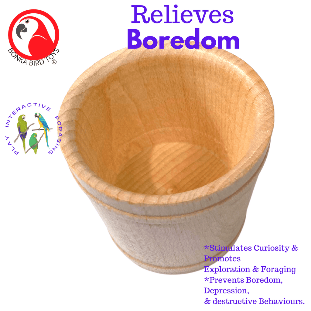 3895 Wooden Treat Bucket