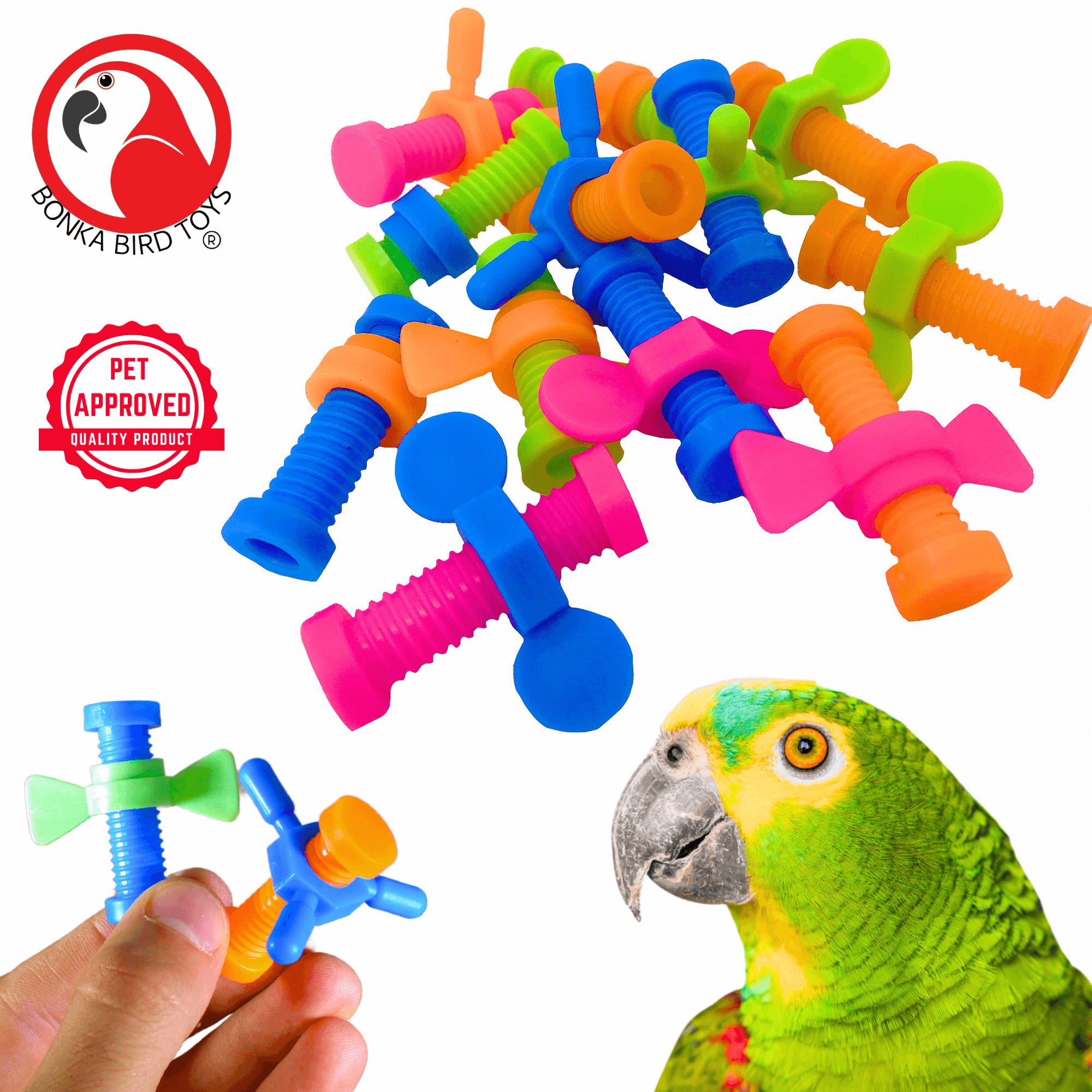 2026 Pk12 Plastic Nut & Wing Bolt