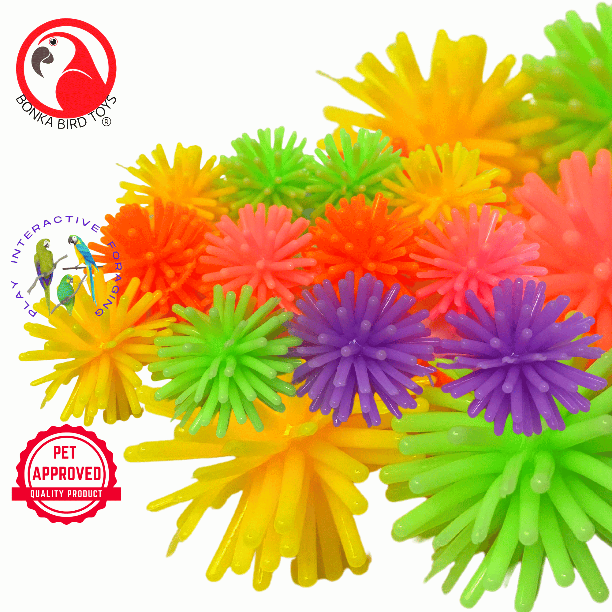 1205 Spike Ball Foot Toys