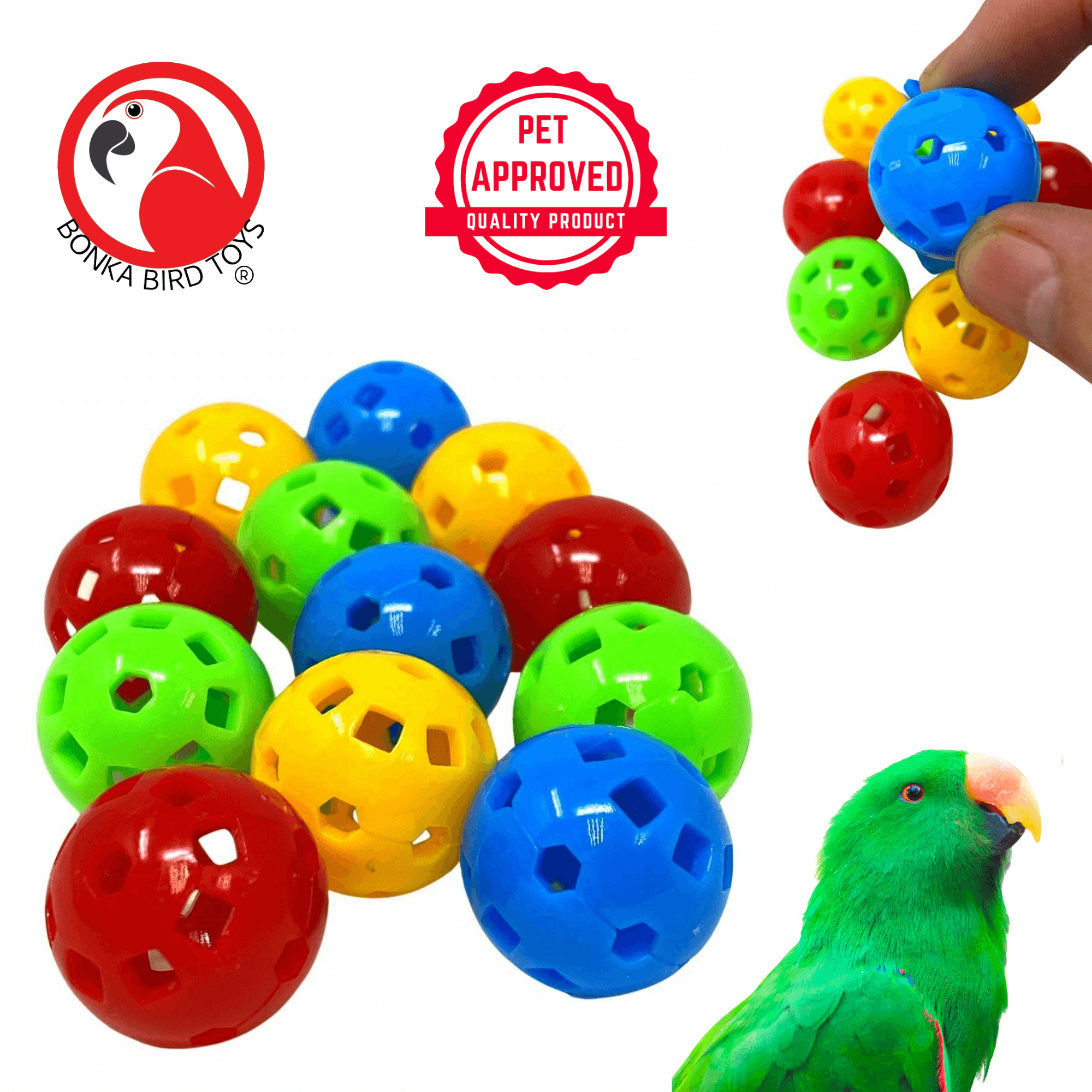 1492 PK12 Mini Hard Plastic Balls