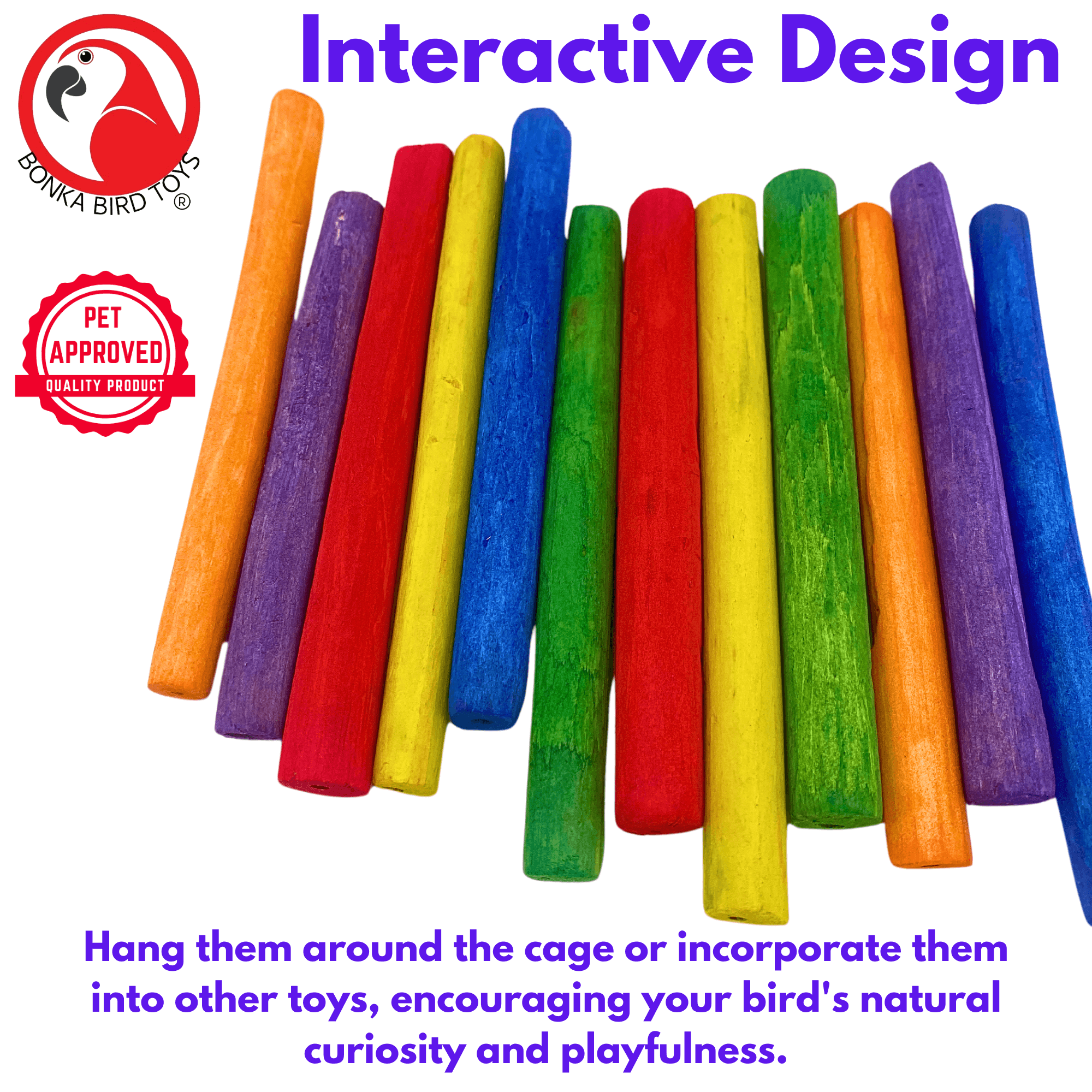 2638 Pk12 Thin Colored Sola Sticks