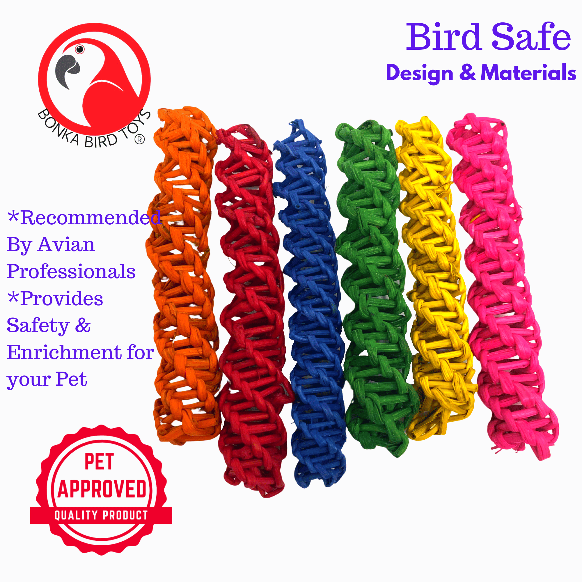 2517 Large Colored Vine Ladders