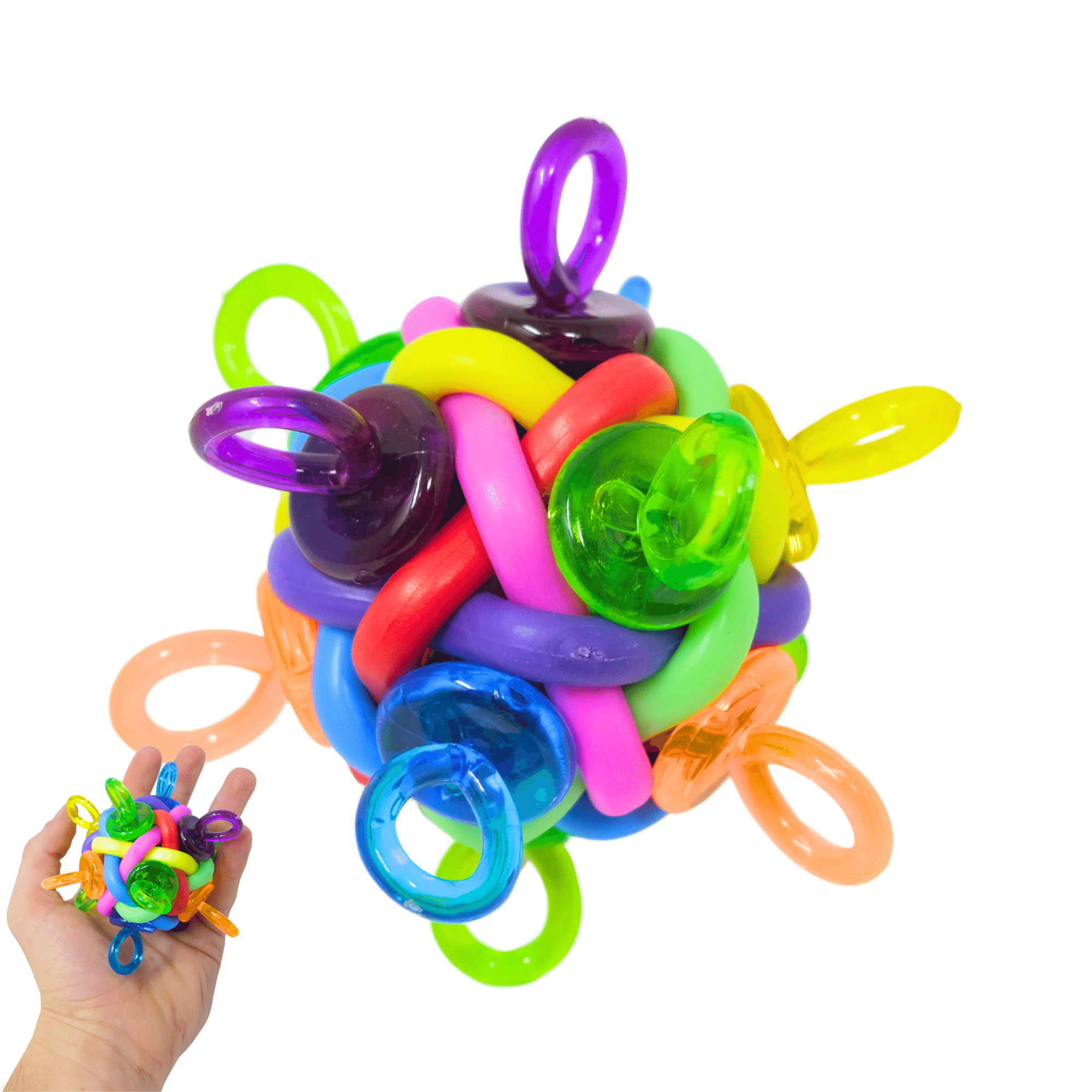 2253 Large Paci Wibbly Foot Toy