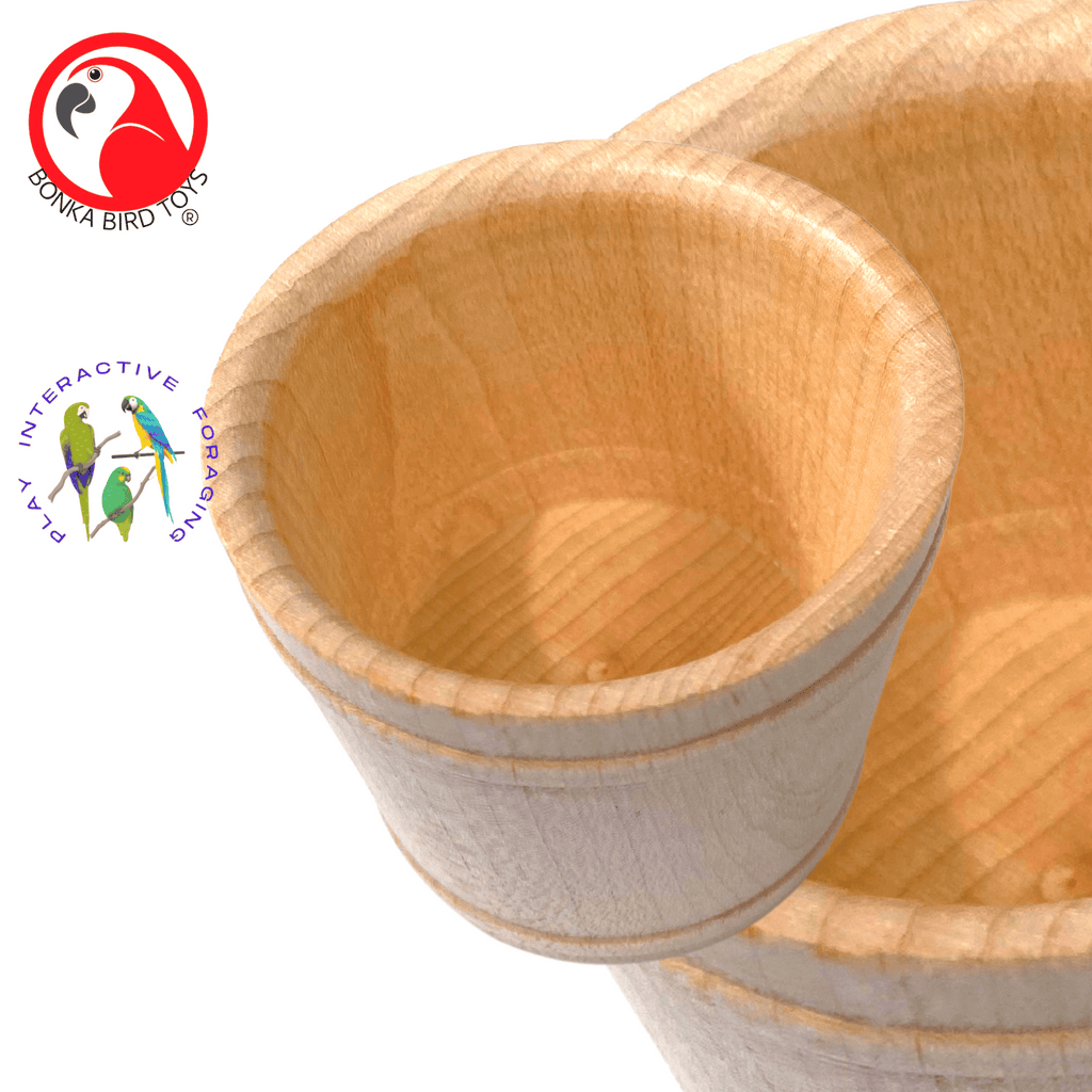 3895 Wooden Treat Bucket