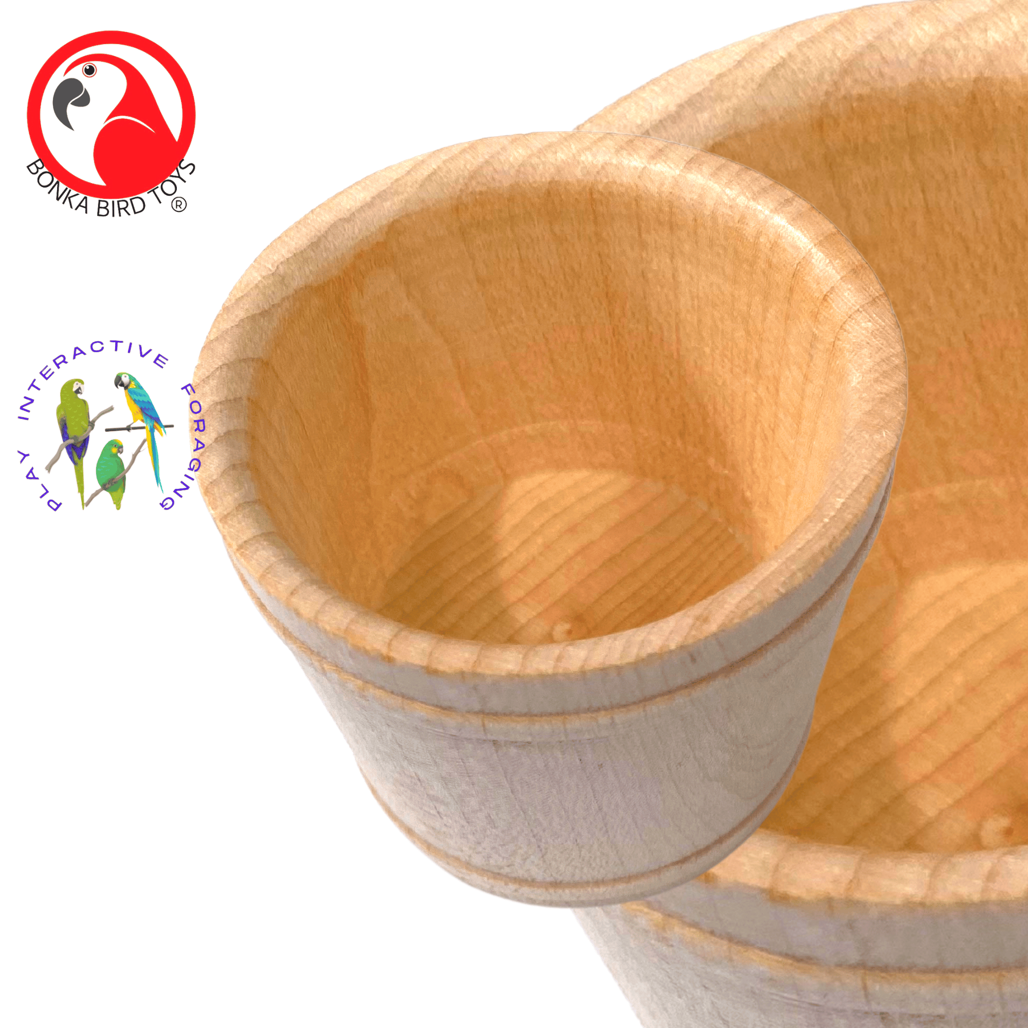 3895 Wooden Treat Bucket