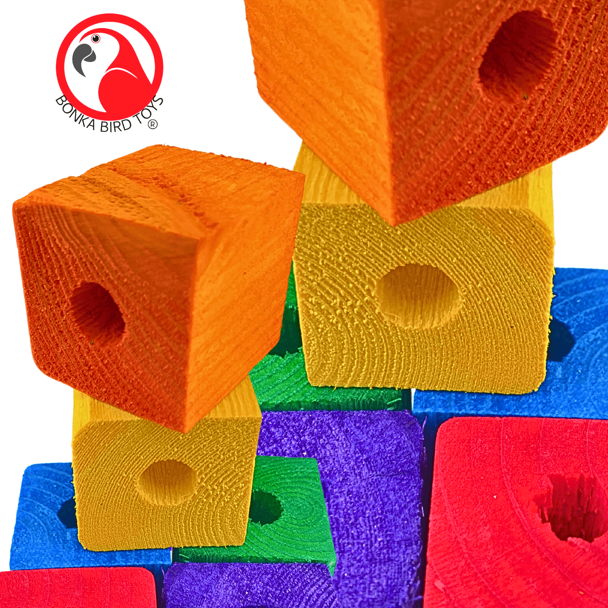 1154 Pk6 1.50" Drilled Cube Block