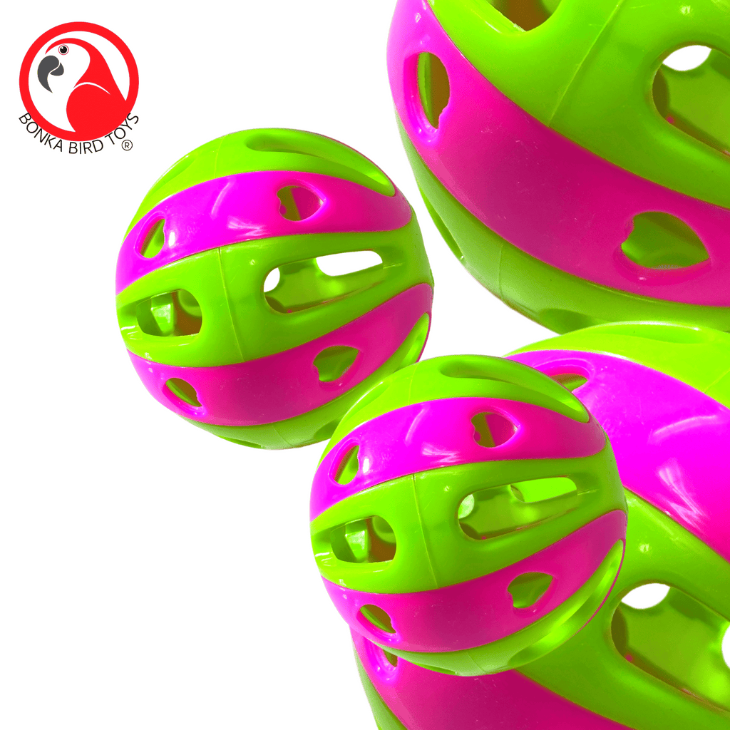 Carnival Balls Foot Talon Craft Part Bird Toys