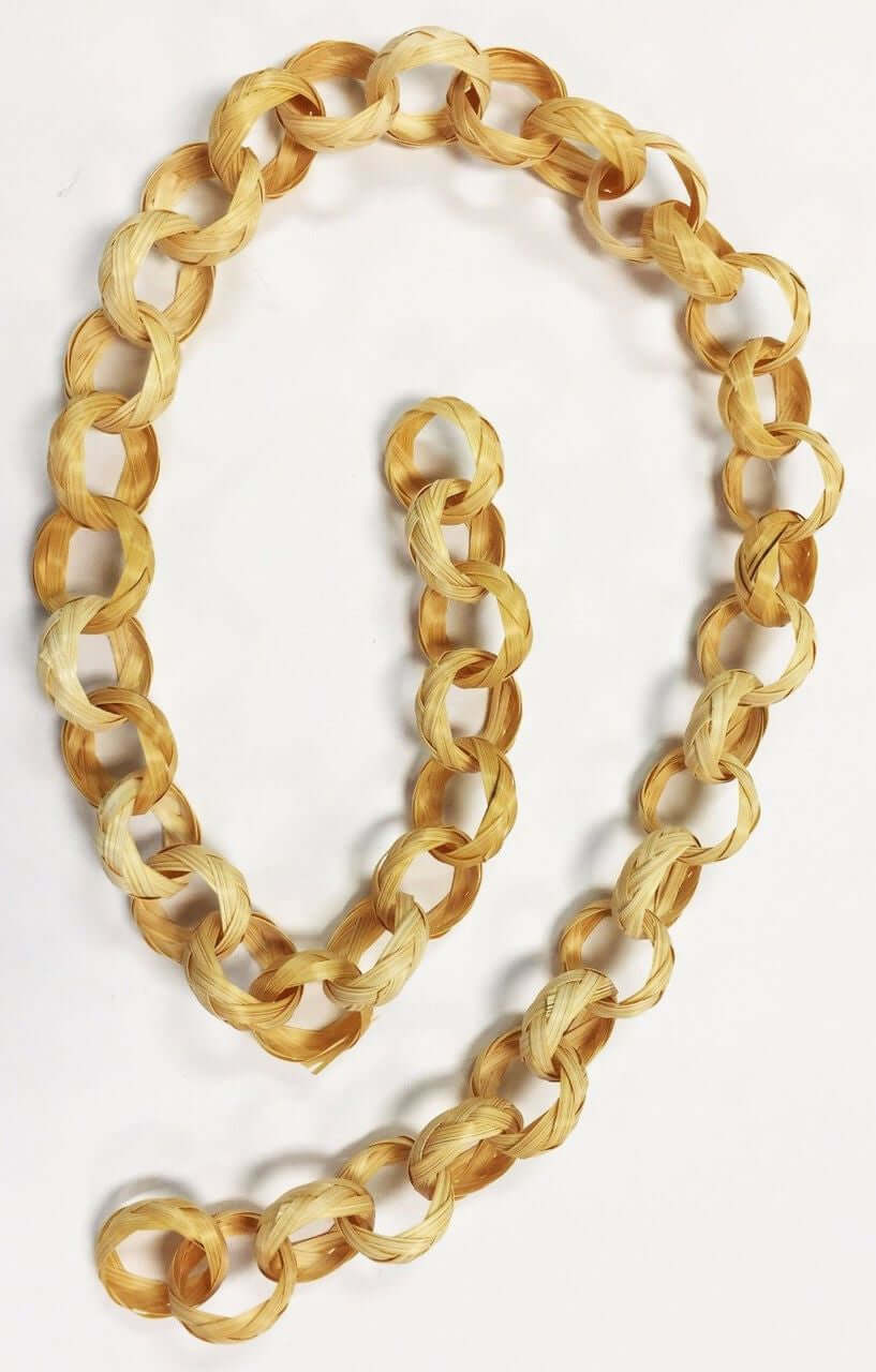 800 Bamboo 30-Inch Chain Foot Talon Craft Part Bird Toy