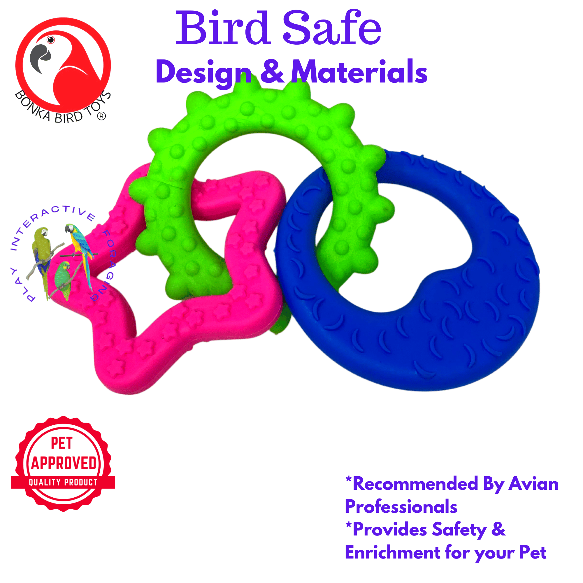 Ring-a-Ding Foot Talon Toys