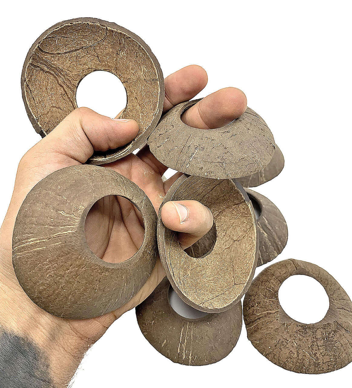 1290 Large Coconut Discs - Bonka Bird Toys
