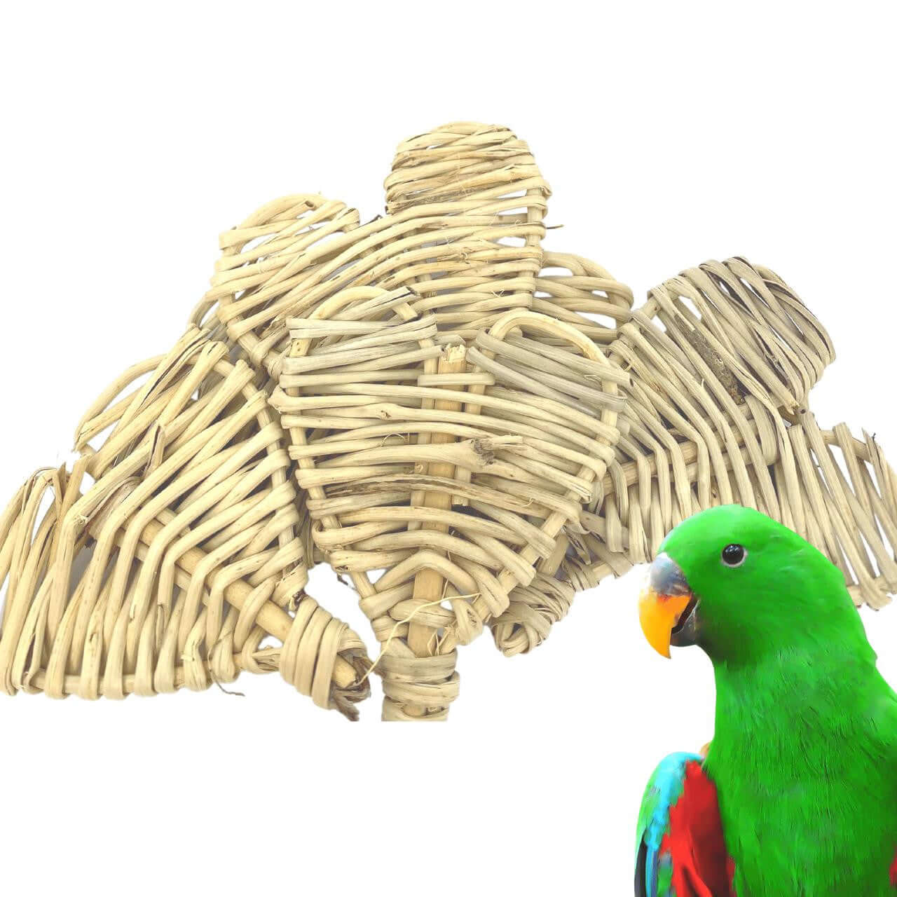 1301 Small Natural Vine Heart - Bonka Bird Toys