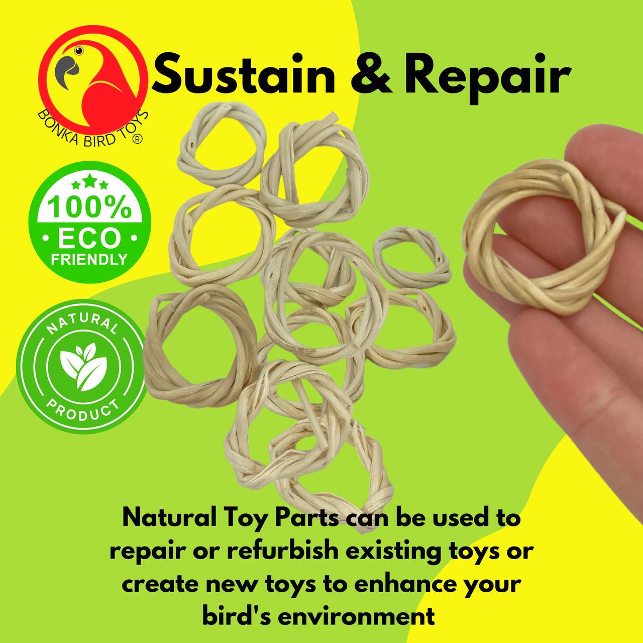 2070 Pk12 Vine 1 1/4-Inch Rings