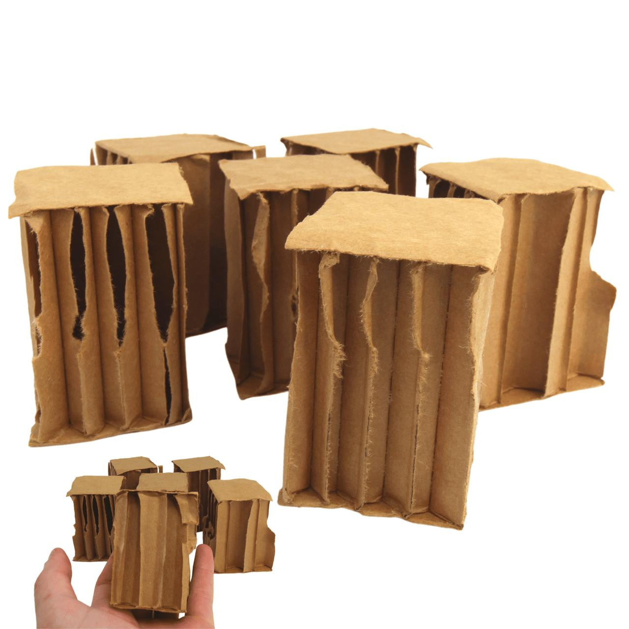 2294 Pk6 Oblong 3 Inch cardboard cube
