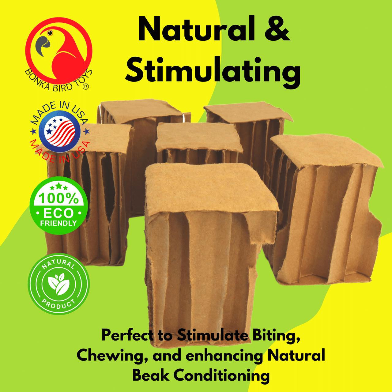 2294 Pk6 Oblong 3 Inch cardboard cube