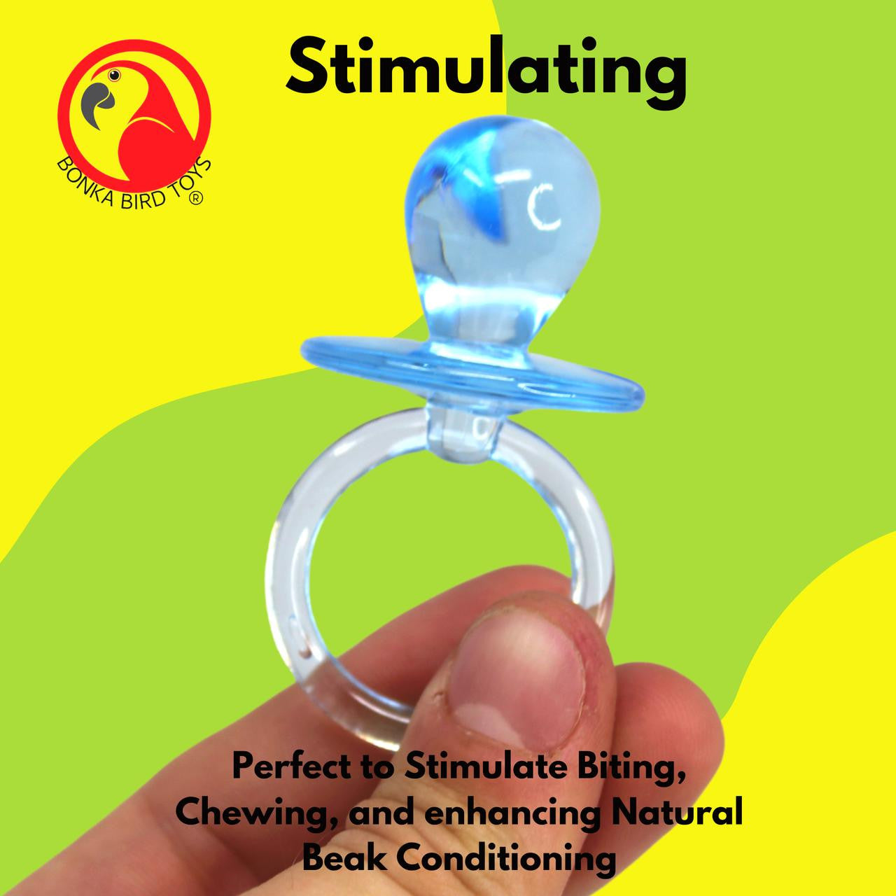 2825 Pk12 Large Acrylic Pacifiers