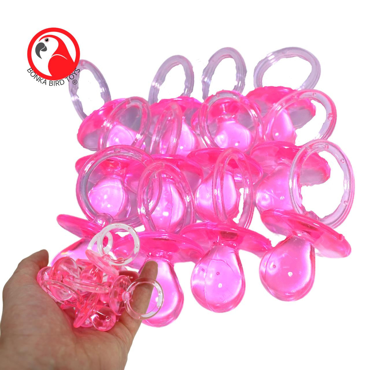 2825 Pk12 Large Acrylic Pacifiers