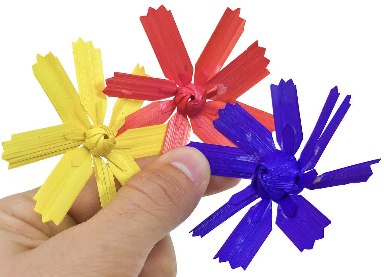 3139 pk3 Bamboo Flower Foot Talon Bird Toys