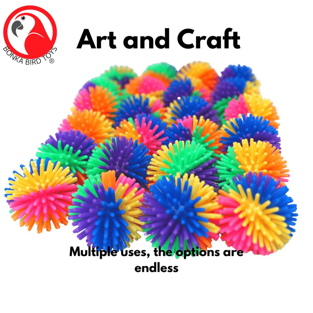 Small Rainbow Spike Balls